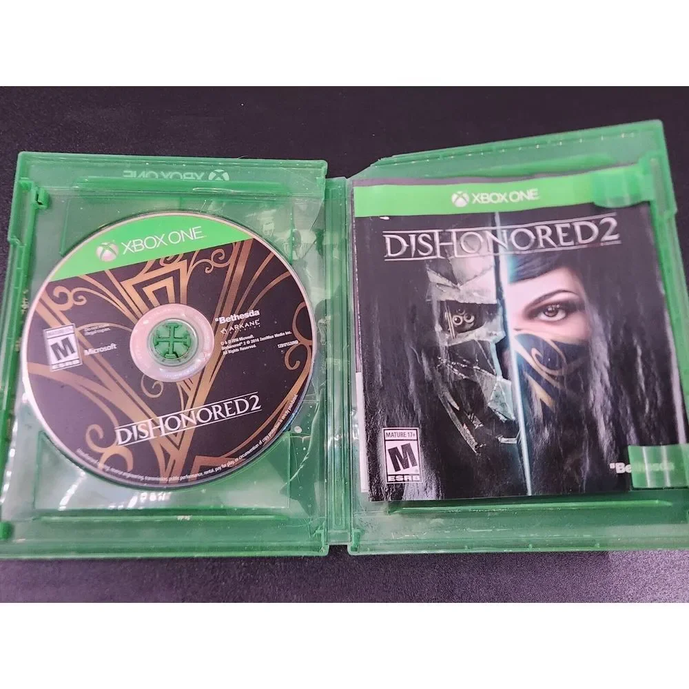 Xbox One Dishonored 2 Ltd Edition; 2016; Mature-17+‎ Used